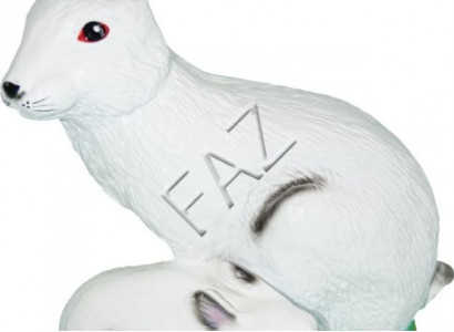 Design Hase Figur Garten Statue Skulptur Figuren Skulpturen Dekoration Neu c648